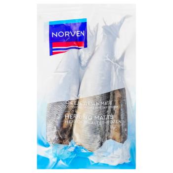 Norven Mathieu Herring Without Head Fresh-frozen Vacuum Packing 500g - buy, prices for ULTRAMARKET - photo 1