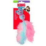 Іграшка для котів Kong Wubba Caticorn з пір'ям та котячою м'ятою 22,9х11,4см