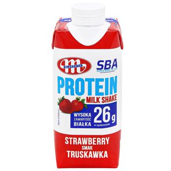 Mlekovita SBA Strawberry Protein Milk Shake 350g - buy, prices for - photo 2
