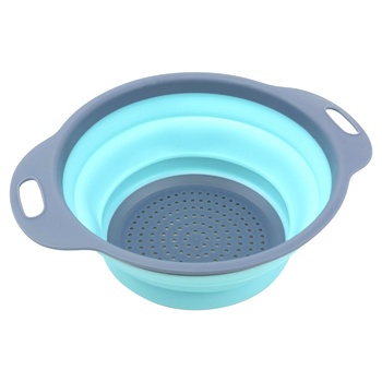 Folding Colander with Silicone - buy, prices for ULTRAMARKET - photo 2