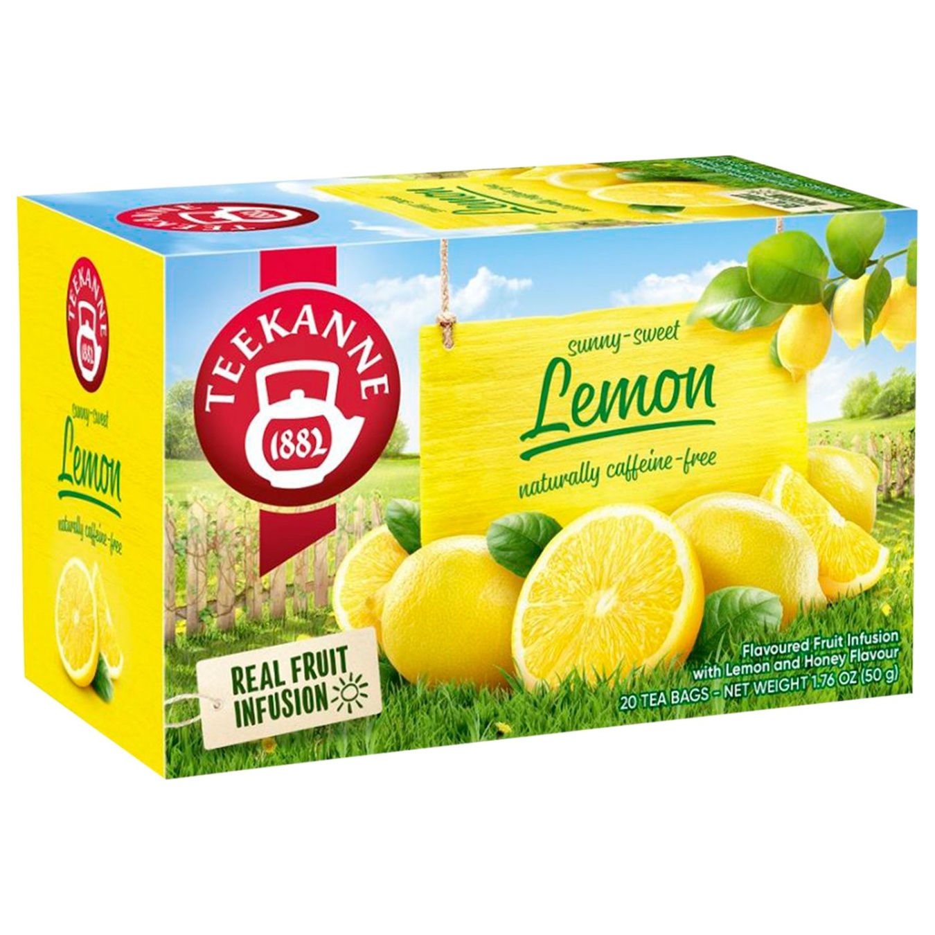 

Чай фруктовый Teekanne Sunny Sweet Лимон 20х2,5г