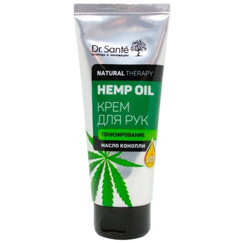 Крем Dr.Sante Natural Therapy Hemp Oil для рук 75мл - купити, ціни на МегаМаркет - фото 1