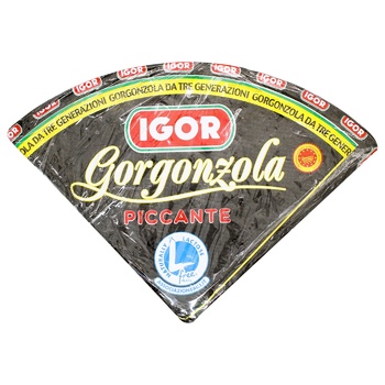 Igor Nero Gorgonzola Spicy Cheese 55% - buy, prices for ULTRAMARKET - photo 2