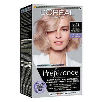 Фарба для волосся L'Oreal Paris Preference 8.12 Аляска - купити, ціни на МегаМаркет - фото 1