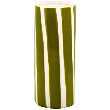 ACT/ВАЗА КЕРАМ 8Х20СМ ЗЕЛЕН - купить, цены на Auchan - фото 1