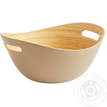 Bamboo Oval Vase for Fruit 25x22x12cm - buy, prices for Tavria V - photo 2