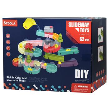 Maya Toys Wall Sucking Slideway Bath Toy