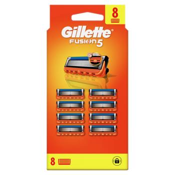 Змінні касети Gillette Fusion5 8шт - купити, ціни на Таврія В - фото 1