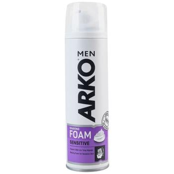 Arko Sensitive Shaving Foam 200ml - buy, prices for MegaMarket - photo 1