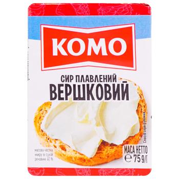 Сир плавлений Комо Вершковий 40% 75г - купити, ціни на  - фото 1