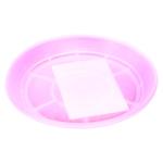 Aleana Pink Transparent Stand Under Drainage Flowerpot 12х9cm