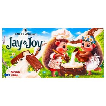 Jay&Joy Milk Chocolate with Milk Chocolate 100g - buy, prices for EKO Market - photo 1