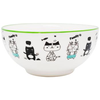 Пиала Зед Котик 680мл в ассортименте - купить, цены на - фото 2