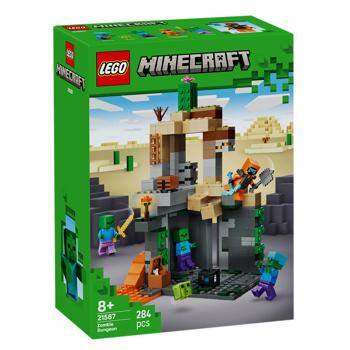 Конструктор Lego Minecraft Подземелье зомби