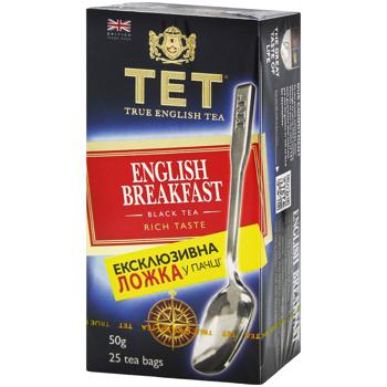 TET British Empire Black Long Tea 25pcs x 2g - buy, prices for Chudo Market - photo 1