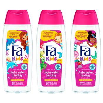 Fa Kids Sweet Berry Scent Baby Shower Gel & Shampoo 250ml - buy, prices for Auchan - photo 1