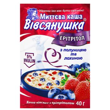 Pap Vivsianushka oat strawberries with cream 40g Ukraine - buy, prices for NOVUS - photo 1