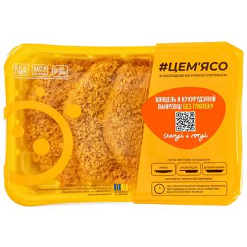TseMiaso Chilled Pork Schnitzel in Corn Breading 350g