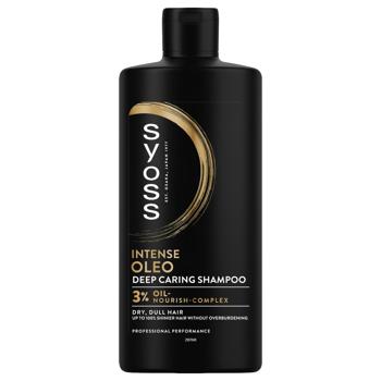 Syoss Oleo Intense Shampoo for Dry and Dull Hair 440ml - buy, prices for METRO - photo 1