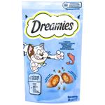 Ласощі для котів Dreamies з лососем 60г