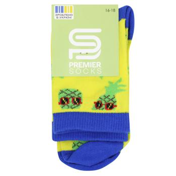 Premier Socks Pineapple Classic Children's Socks s.16-18