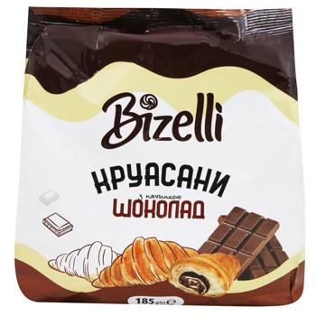 Bizelli Croissants with Chocolate Filling 185g