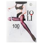 Joli 100 Den Women's Tights Size 4 Black
