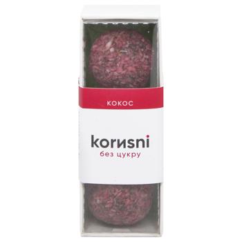 Конфеты Korusni Кокос 55г - купить, цены на КОСМОС - фото 2
