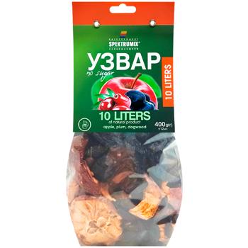 Spektrumix Apple-Plum with Dogwood Uzvar 400g - buy, prices for Vostorg - photo 1