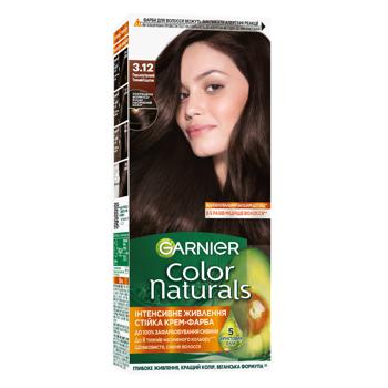 Garnier Color Naturals Hair Dye 3.12 Pearl Dark Chestnut 112ml - buy, prices for Za Raz - photo 1