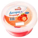 Десерт Милкин сметанковий клубника 9% 400г Украина