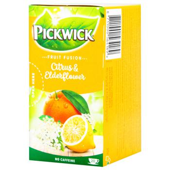 Pickwick Citrus-Eldelflower Fruit-Herbal Tea 2g*20pcs - buy, prices for Supermarket "Kharkiv" - photo 8