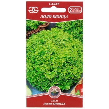 Golden Garden Lollo Bionda Lettuce Seeds 1g - buy, prices for NOVUS - photo 1