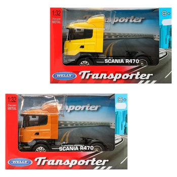 Игрушка Welly Машина Scania R470 - купить, цены на - фото 1