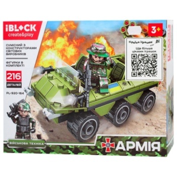 Iblock Toy Construction Military Equipment PL-920-164 - buy, prices for - photo 3