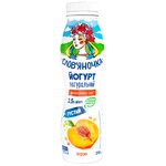 Slovyanochka Peach Yogurt 2.5% 270g