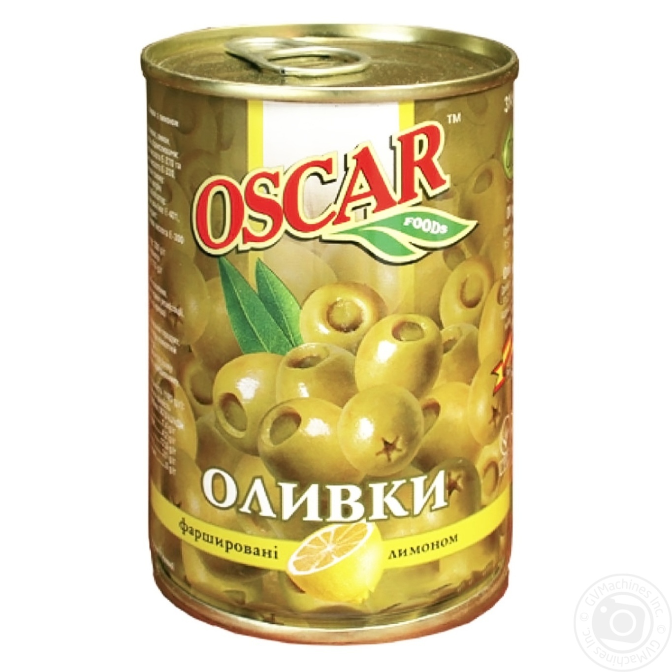 

Оливки зеленые Oscar с лимоном 300мл