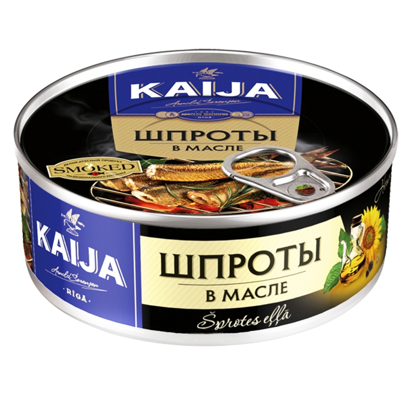 

Шпроты Kaija в масле 240г