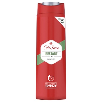 Old Spice Restart Shower Gel 400ml - buy, prices for Auchan - photo 1