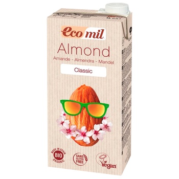 Ecomil Classic Organic Almond Drink1l - buy, prices for Auchan - photo 1