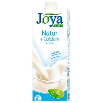 Напій соєвий Joya Natural з кальцієм 1л - купити, ціни на МегаМаркет - фото 1