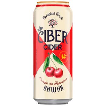 Сидр Ciber Вишня 5,5% 0,5л - купить, цены на Торба - фото 1