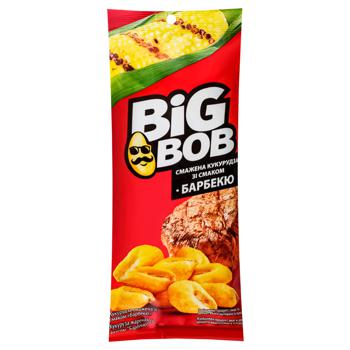 Кукуруза жаренная Big Bob со вкусом Барбекю 60г - купить, цены на Auchan - фото 1