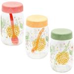 Herevin Decorated Spice Jar with Spoon 370ml in assortment
