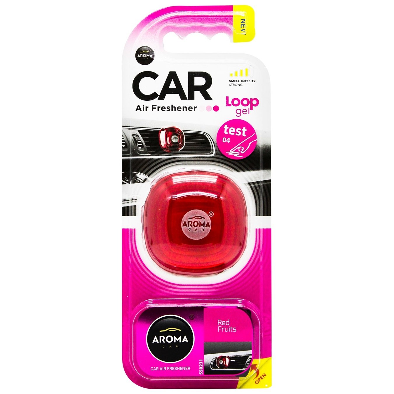 

Ароматизатор Aroma Car Loop gel для автомобиля Фрут