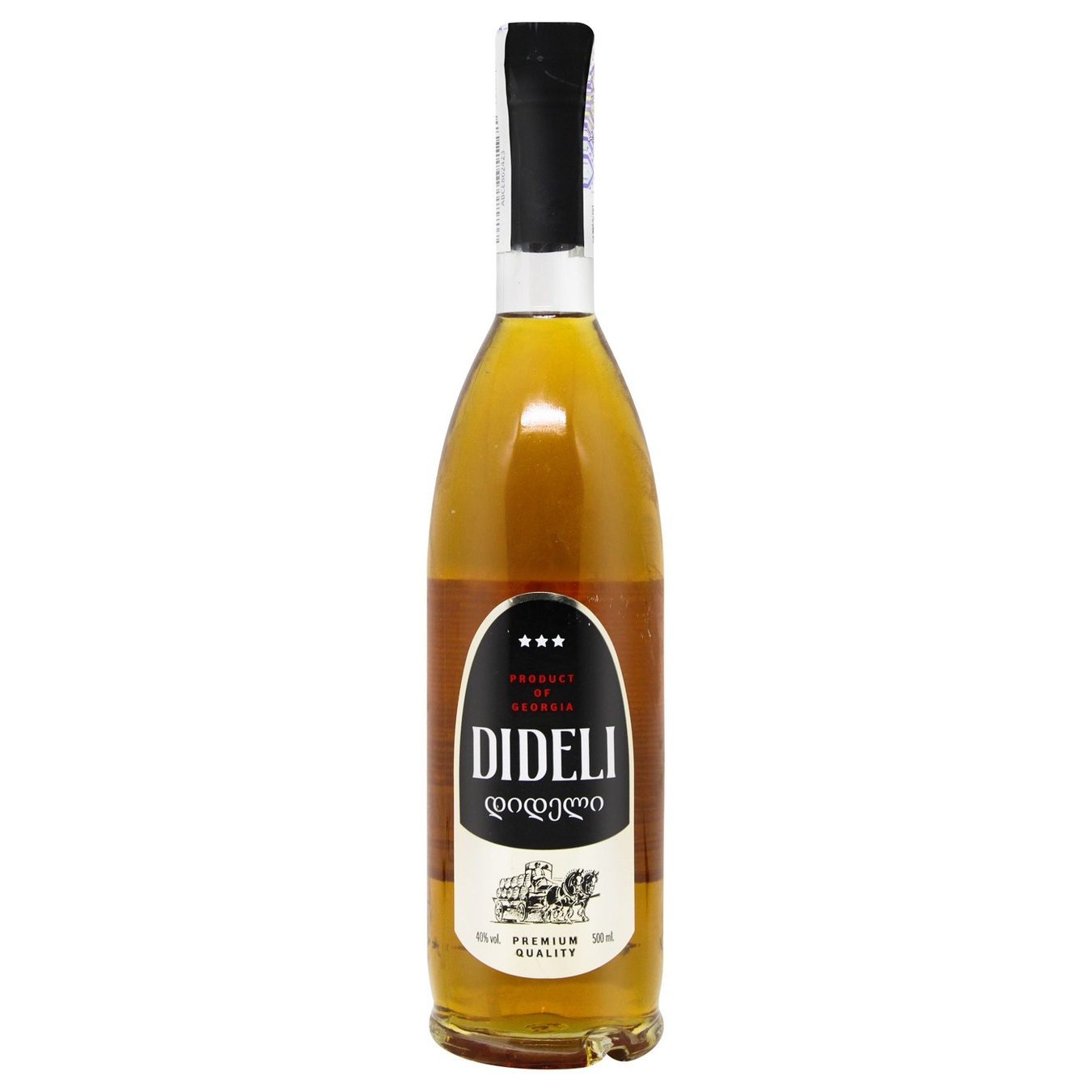 

Бренди Dideli 3* 40% 0,5л