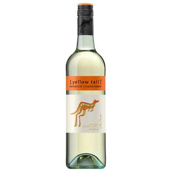 Yellow Tail Unoaked Chardonnay White Semi-dry Wine 13% 0.75l