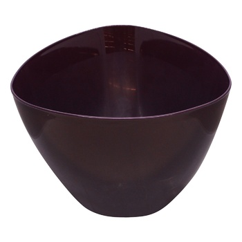 Don-Plast Triangle Pot 26cm Plum - buy, prices for - photo 1