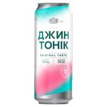 Obolon Gin Tonic Highly Carbonated Low-Alcohol Drink 8% 0.5l