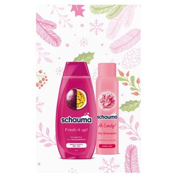 Набор подарочный Шампунь Schauma Fresh It Up 400мл + Шампунь сухой Schauma Hi Lovely! 150мл - купить, цены на Auchan - фото 4